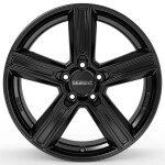 Литой диск Dezent KG черный 8x18" 5x130 ET40 центральное отверстие 66.6