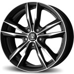 Valuvelg Reds Fast Matt must poleeritud 6.5x16" 5x100 ET40 Keskava 72.3