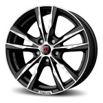Valuvelg Reds K2 HD Matt must poleeritud 7.5x17" 5x112 ET45 Keskava 72.3