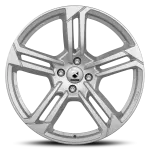 Литой диск Reds Twist Glossy Silver 4H 7x17" 4x108 ET32 центральное отверстие 72.3