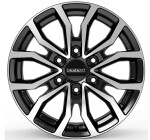 Литой диск Dezent KC dark черный/polished 7.5x19" 6x120 ET52 центральное отверстие 74.5