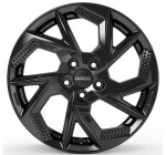 Литой диск Dezent AP черный 6.5x17" 5x114.3 ET32 центральное отверстие 66.1