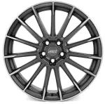 Литой диск AEZ Atlanta Graphite матовый/polished 7.5x18" 5x108 ET50 центральное отверстие 63.4