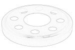 OE BMW 11 21 7 787 237 / crankshaft gear fits: bmw 1 (e87), 3 (e90), 5 (e61) 2.0d/2.5d 03.04-10.11