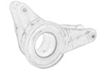 OE BMW 11 28 7 786 259 / belt tensioner rod fits: bmw 3 (e36), 5 (e34), 5 (e39), 7 (e38), land rover range rover ii, opel omega b 1.7d/2.5d 09.91-05.04