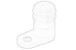 OE BMW 11 53 7 519 733 / gasket, radiator hose (plug) fits: bmw 5 (e60), 5 (e61), 7 (e65, e66, e67) 2.2/2.5/3.0 12.01-12.10