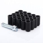 JR mutrid Tuner Black M14x1.5x32 20mm 60° 20 tk + võti