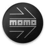 Momo velje ilukilp CAP183NA 68.5mm Matt Black/Matt kroom SPCAPAWMBCXL