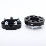 Spacer Japan Racing 15mm 2tk 5x114.3 60.1 mm koos Studs (M12x1.5) (+mutrid) Black (JRWA3-15MM-5H-60BK)