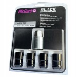 McGard Black Security mutrid M12x1.5 37 21mm Hex 60° (24238SUB)