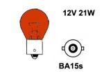 Metallsokliga pirn 12V BA15s