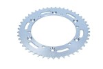 AFA 12500-47 / rear motor driven sprocket, silver galvanized steel