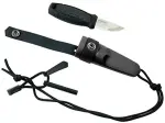 "Morakniv® Eldris Neck нож черный, Fire стартер Kit"