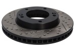STOPTECH 127.50008R / brake disc, 1pc, sport, ventilated, drilled-slotted, front, right, outer diameter 300 mm, thickness 26 mm, fits: kia sorento i 2.4/2.5d/3.5 08.02-12.11