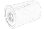 fuel filter 127605-55630