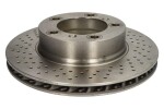 STOPTECH 128.37046 / brake disc, 1pc, sport, drilled, front, left, outer diameter 298 mm, thickness 24 mm, fits: porsche boxster, cayman 2.7 11.04-12.09