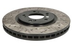 STOPTECH 128.40043R / brake disc, 1pc, sport, ventilated, drilled, front, right, outer diameter 297 mm, thickness 26 mm, fits: honda nsx i 3.2 01.97-09.05