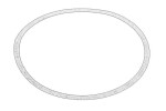 OE YANMAR 129150-49811 / thermostat housing gasket fits: yanmar