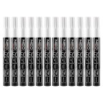 Ehitusmarker, valge, püsiv, veekindel, lakk, alumiinium