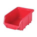 Plastkarp Ecobox punane väike 110x165x75mm