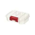 Sortimendikarp Qbrick Compact S, läbipaistev, 144x109x45mm