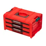 Tööriistakohver Qbrick Pro 2.0 Expert 3 sahtlit, RED ULTRA HD, 13.5 L