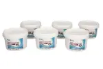 4MAX паста käte для очистки 6шт., емкость: 0,5 l, содержание: stała, запах: Мандель, цвет: розовый, для очистки сильно грязный на руки