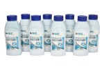 4MAX паста käte для очистки 8шт., емкость: 0,5 l, содержание: полужидкий, запах: Мандель,, цвет: синий, для очистки сильно грязный на руки