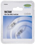 12V 3W T10 BLISTER
