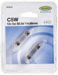 12V 5W SV8,5 11x38mm BLISTER