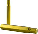 10mm(3/8") pikk kuuskant otsik 10mm/75mm "heavy duty" s2+tin jbm