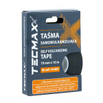 tecmaxx - must iseliituv kummiteip -40°c kuni + 90°c / 19mm x 10m