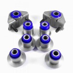 MPBS 1402501/90SHA / suspension kit (8pcs, front lower suspension bush, right/left, strength: 90 sha) fits: citroen, peugeot fits: citroen ax, saxo, peugeot 106 i, 106 ii 07.86-07.04