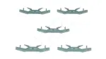HART 141 843 / fitting clip plate below windscreen camr