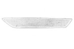 Peegeltuli Tagumine Vasak sobib: FORD MONDEO IV 03.07-01.15