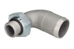 HYVA 14799020A / hydraulic connection (u-bend), external thread 1 inch, hose diameter: 50mm