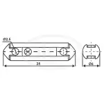  Pulkkaitse 25A 1tk ALCA (Plastikkarbis 100tk) 