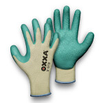 polüester ja puuvill kindad koos latex kate OXXA X-Grip 51-000, suurus 9/L