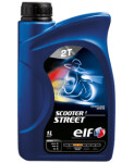 õli ELF 1L mopeedi 2 STREET Poolsünt . 2T / Motoroller