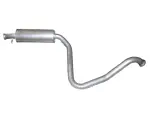 EXHAUST SAAB 9-3 2.0KAT 98-02 MID.SIL.