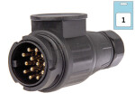 Pistik 13-klemmiga 12V 1553-5113-BLIST