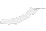 OE FIAT 156074516 / lanzeroon panel cover right fits: alfa romeo 159, brera, spider 1.8-3.2 06.05-12.12