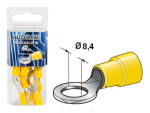 Juhtmeots M8 ø8.4mm Ø8.4mm, kollane, 10tk karbis