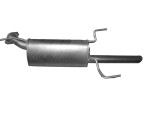 EXHAUST VECTRA 1.6, 1.8, 2.0KAT 95- R.SIL.