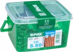 terrasikruvi 5x50 rst. t25. 4cut lõikeots (230tk) valmistatud Saksamaal spax