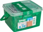 terrasikruvi 5x70 rst. t25. 4cut lõikeots (150tk) valmistatud Saksamaal spax