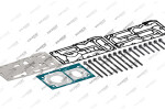 VADEN 1600 160 160 / compressor head spacer plate 912 718 000 0 fits: daf xf 106