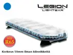 LED мигалка панель 12-24V 1245.00 x 331.00 x 59.00mm Legion Fit