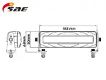 LED HOIATUSTULI PUN. JOON 9-110V 13W 9-110V