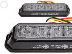 LED märgutuli 11-30V 127.5x27.8x17.2mm MS6, ECE-R65